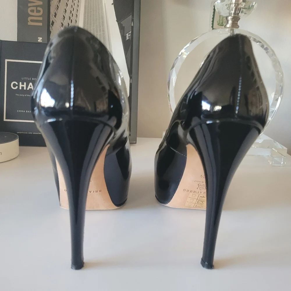 BRIAN ATWOOD Black Platform Pumps - Picture 4 of 11